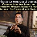 Fête de la musique à l'Elysée : la prestation de N. Sarkozy
