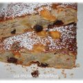 Gâteau moelleux pommes raisins secs