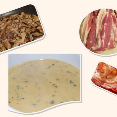 Il ya "toujours" eu des cèpes au fond des bois : VELOUTE DE CEPES et SA CHIPS DE VENTRECHE