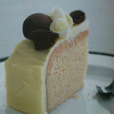 Gâteau au chocolat blanc et son nappage !!