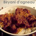 Indian mood: biryani d'agneau et cheese naan