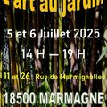 BALADE AU JARDIN , 26 artistes pour vous y accueillir les 5 et 6 juillet 2025.