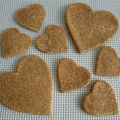 biscuits complets à la cannelle et au son d'avoine avec souchet, lupin et stévia (sans beurre ni sucre ni oeufs)