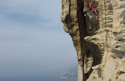 Escalade au cap Canaille