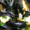 Moules de bouchot à la crème