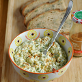 SALADE D'OEUFS AU COTTAGE CHEESE