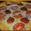 Clafoutis aux tomates cerises 