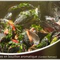 Moules en bouillon aromatique (Gordon Ramsay)