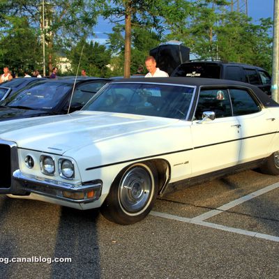 Pontiac Bonneville de 1970 (Rencard Burger King juin 2017)