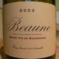 Beaune Blanc 2003- Domaine de la Vougeraie