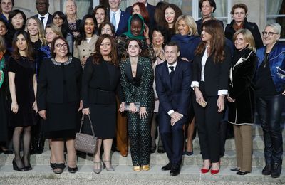 Mardi 19 février 2019,photo de groupe réunion du conseil pour l'égalité homme-femmes préparation du G7, Paris