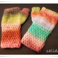 Berry Hill fingerless mittens