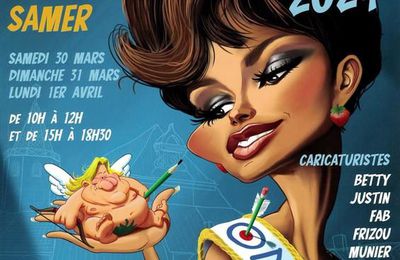 25ème Salon de l'humour et de la caricature 2024 - SAMER Boulogne-sur-Mer, Pas-de-Calais