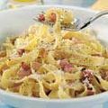 Tagliatelles Façon Carbonara