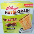 Test des "à toaster nutri-grain au chocolat " de Kellogg's