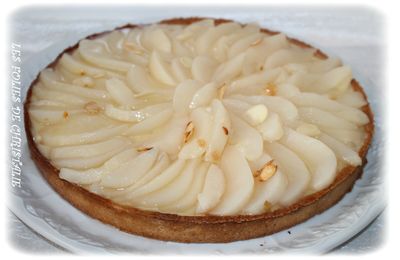 Tarte pâtissière aux poires