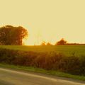 le soleil se couche sur la campagne Mayennaise....(4)