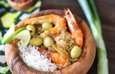 Yassa de crevettes 