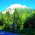 Montée à vélo au COL du COQ-PRAVOUTA (1434m),par ST HUGUES de CHARTREUSE(Chartreuse/Isère)