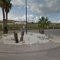 Rond-point à Ibiza (Espagne)