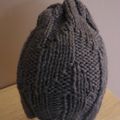 Bonnets tricotés en laine Rapido 