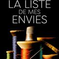 "La liste de mes envies" de Grégoire Delacourt.