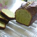 Le cake au thé vert matcha!