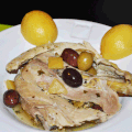 Poulet aux Citrons Confits et Olives