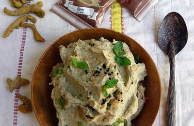 Haricoummous à l'huile d'amande et aux épices