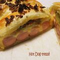 Hot dog tressé