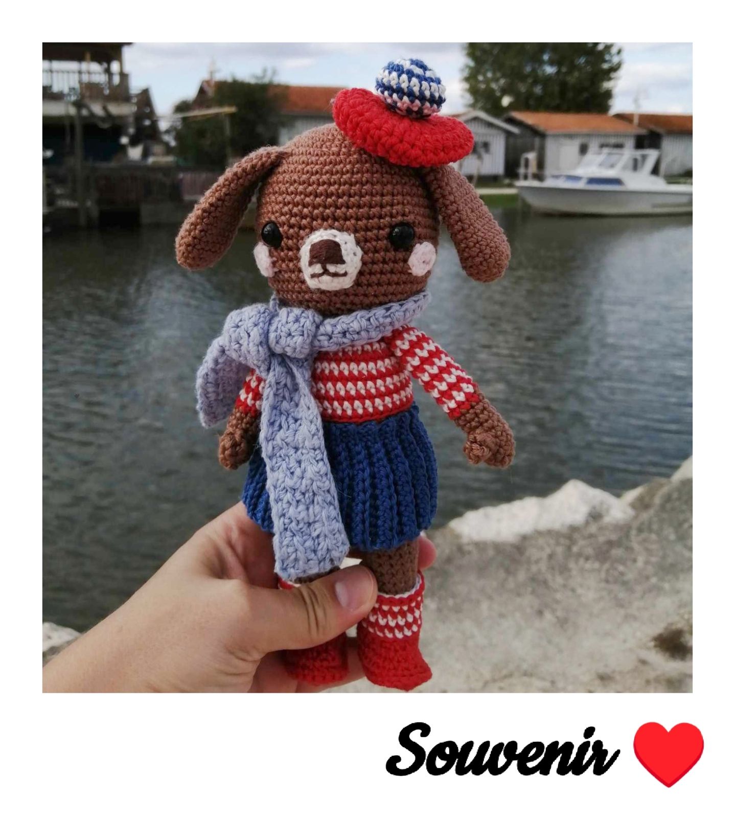 Madeleine Dog de Pica Pau au crochet Cam&Drey bricolent...