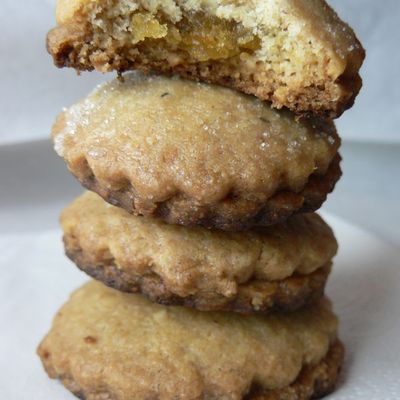 Sablés fourrés au citron