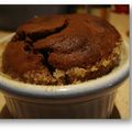 Soufflés au chocolat !