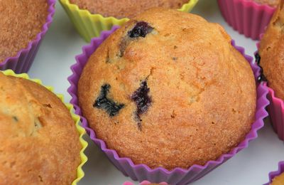 Faites de la musique et musique en fête à Saint-Rivoal: des muffins à la violette et aux bleuets à partager!