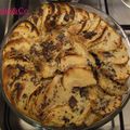 Clafoutis pommes chocolat