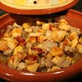 Tajine agneau poires miel