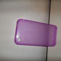 Coque bulle violette en silicone iphone 4 ou 4S