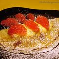 Crêpes légères citron-pamplemousse