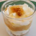 Verrine au mascarpone, coin et speculos