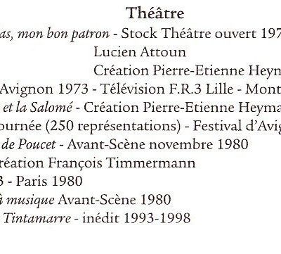 théatre