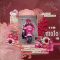 Ta jolie moto rose