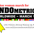 Million Woman March for endometriosis/Marche mondiale contre l'endométriose: 13 mars 2014