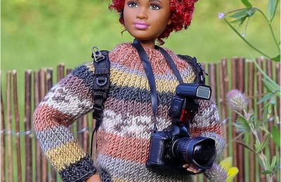 Carnet de voyage : 22° de moins = un pull pour Tina