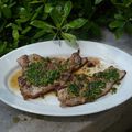 Petites côtes de veau à la gremolata