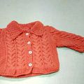 Un petit ouvrage de tricot