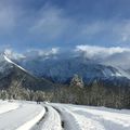 première neige à Plaine joux pour les savoyards