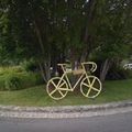 Rond-point à Briançon