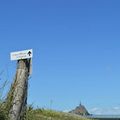 [Mont Saint Michel] l'accès par la passerelle 