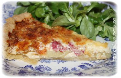 Quiche raclette