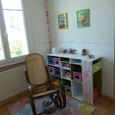 Ancien meuble d'école customisé